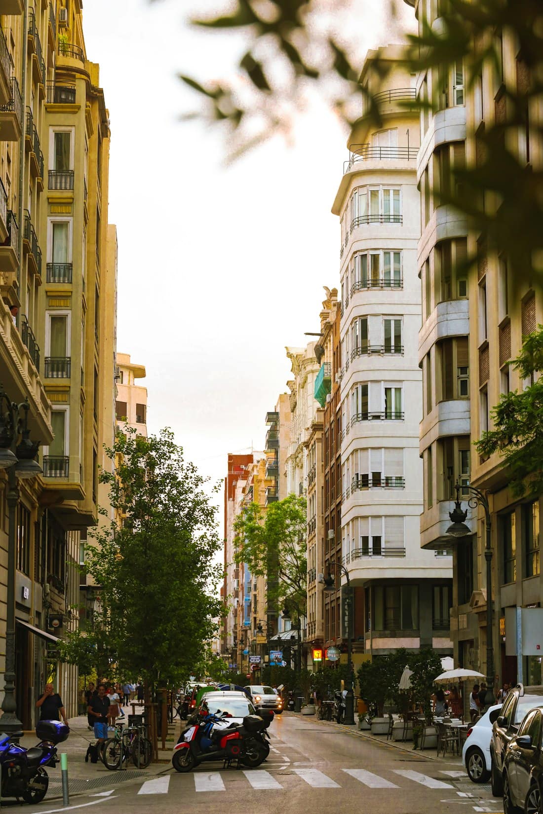 Una calle de València, en la Comunitat Valenciana